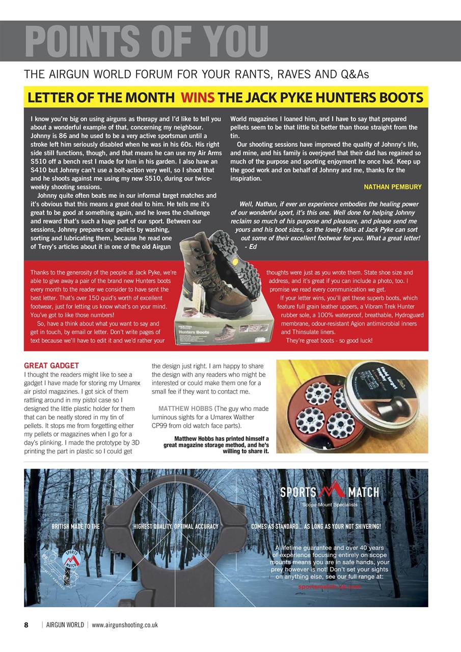 Airgun World Preview Pages