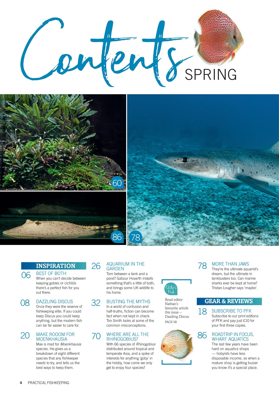 Practical Fishkeeping Preview Pages