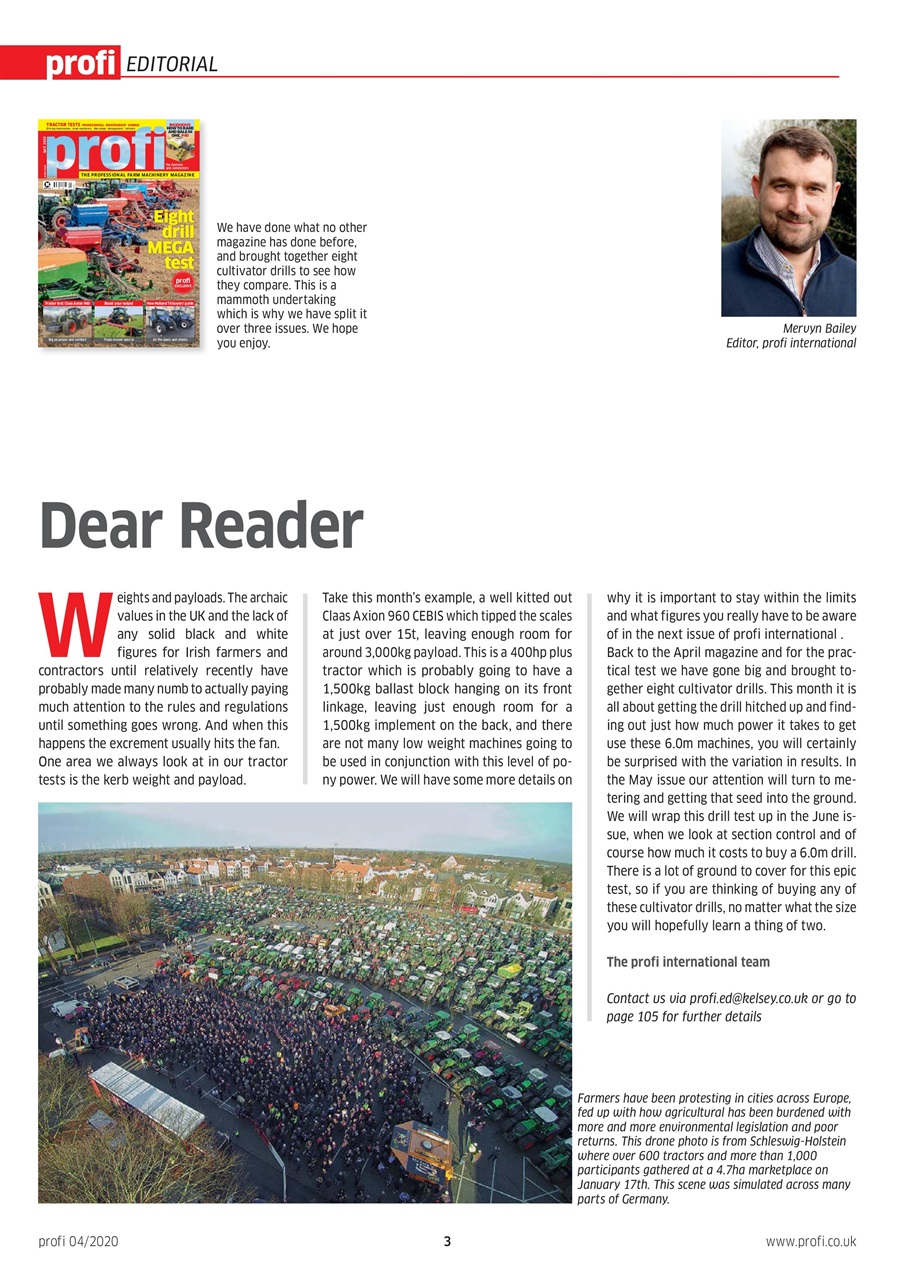 Profi International Preview Pages