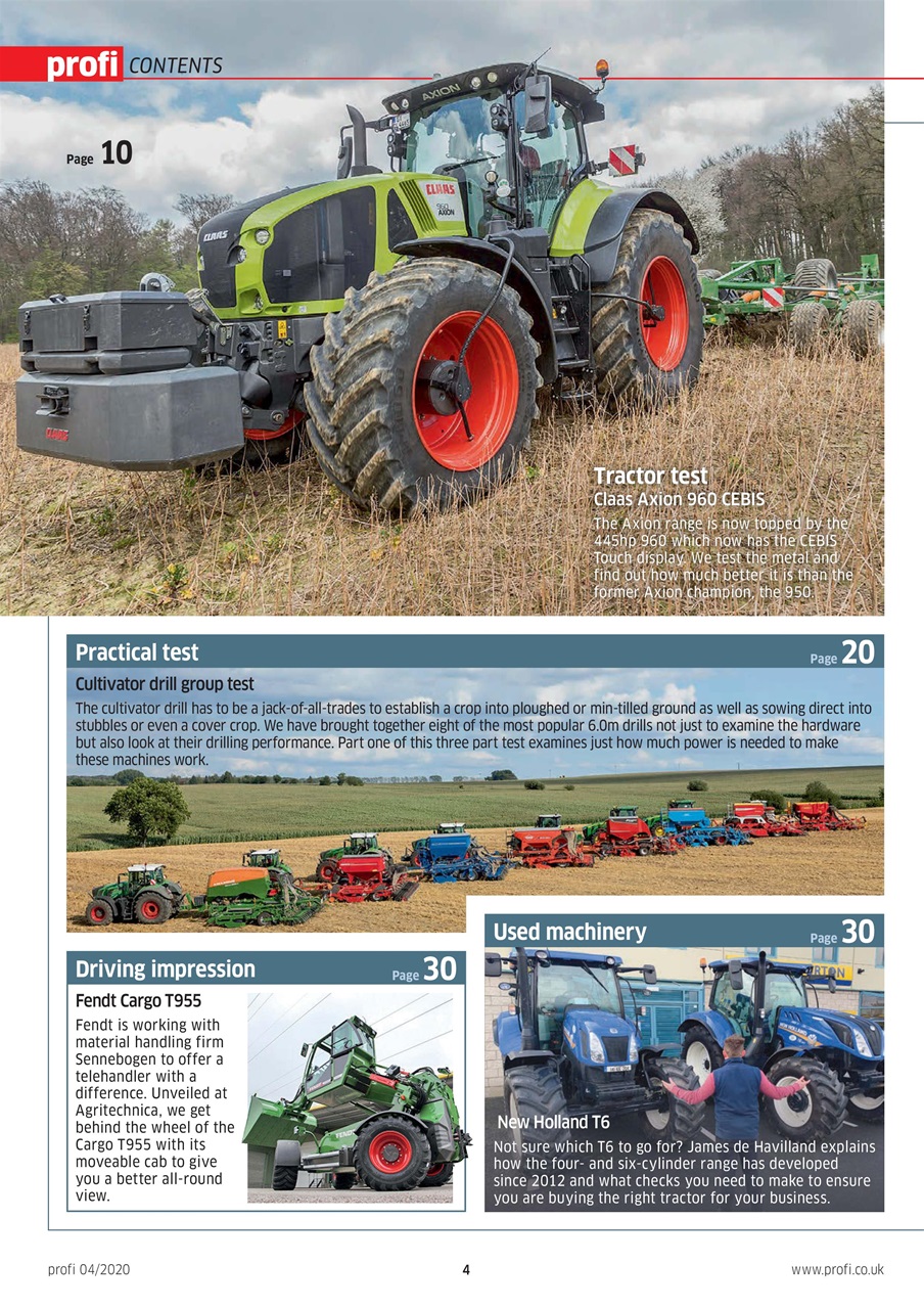 Profi International Preview Pages