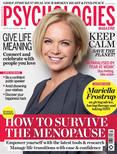 Psychologies issue 