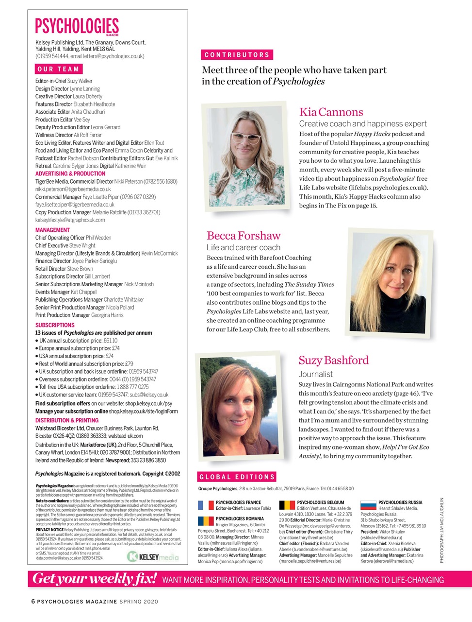 Psychologies Preview Pages