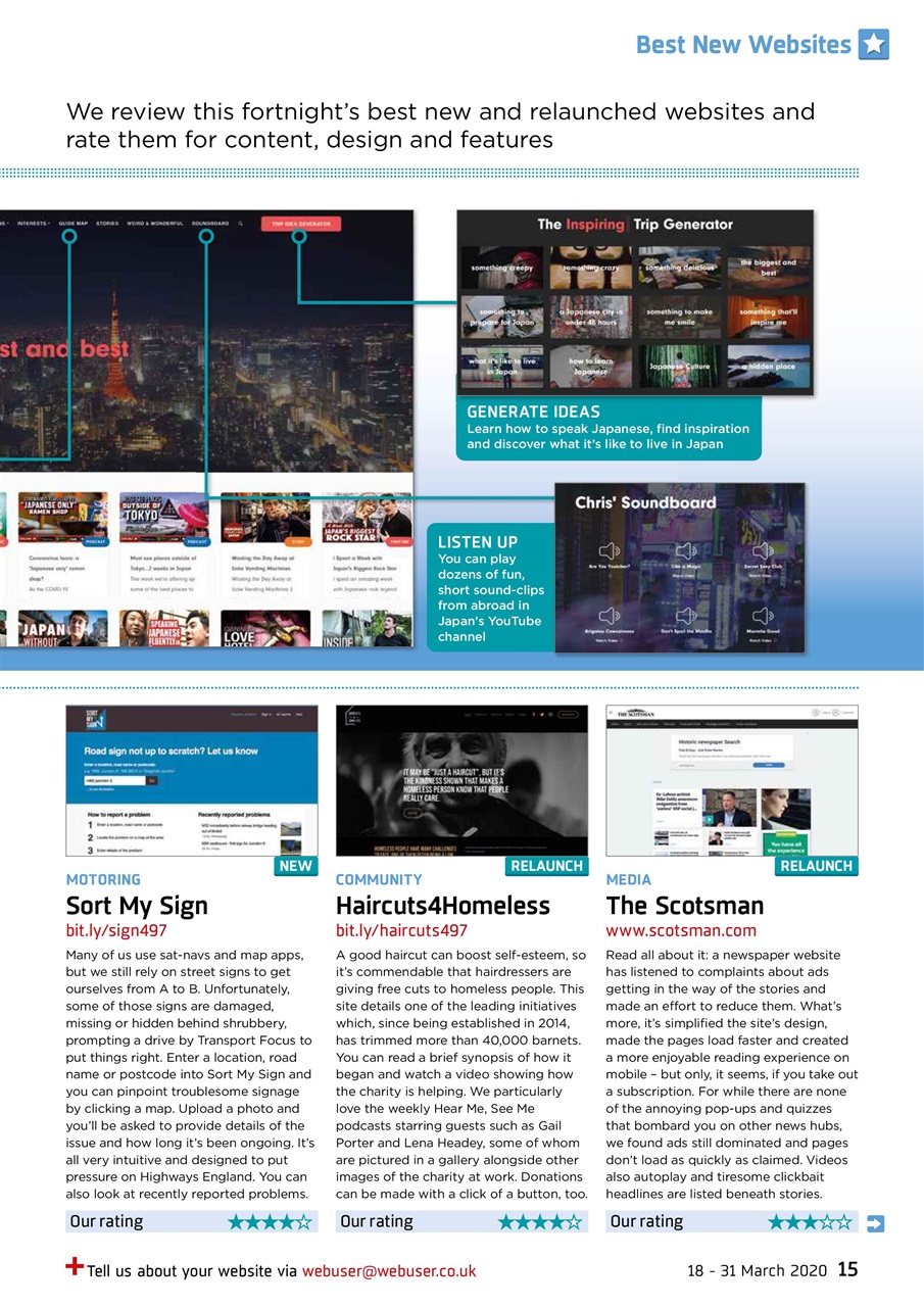 Webuser Preview Pages