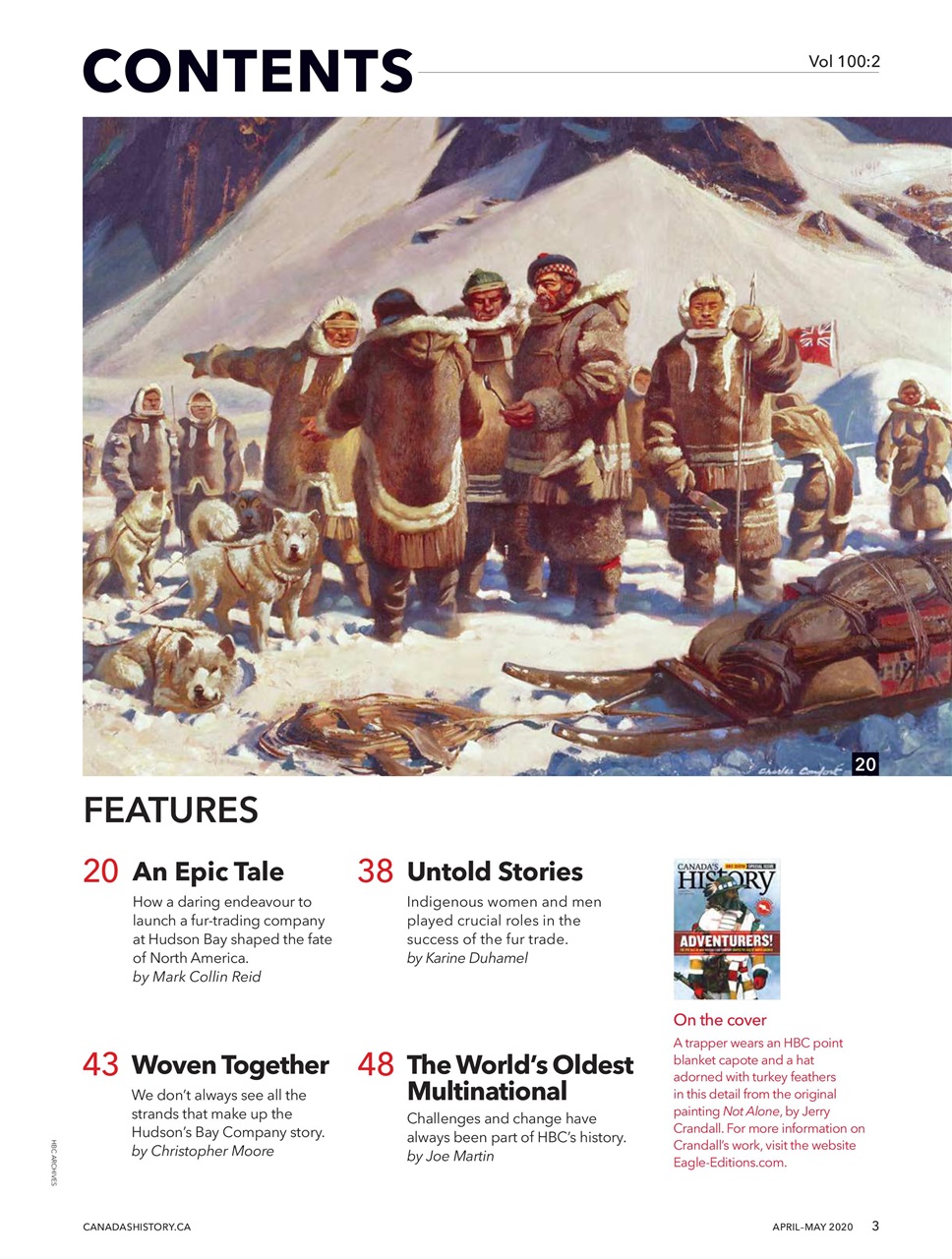 Canada's History Preview Pages