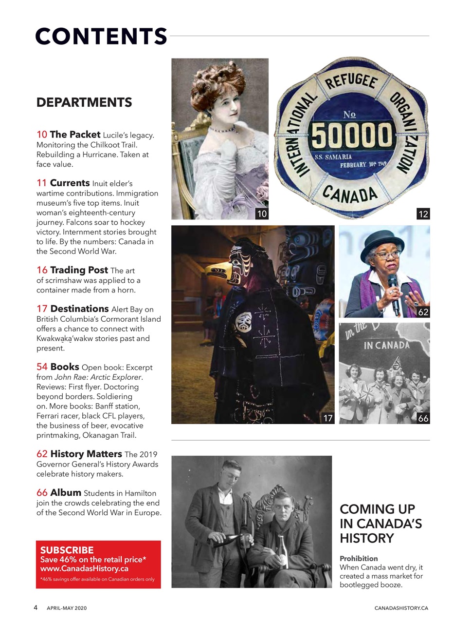 Canada's History Preview Pages