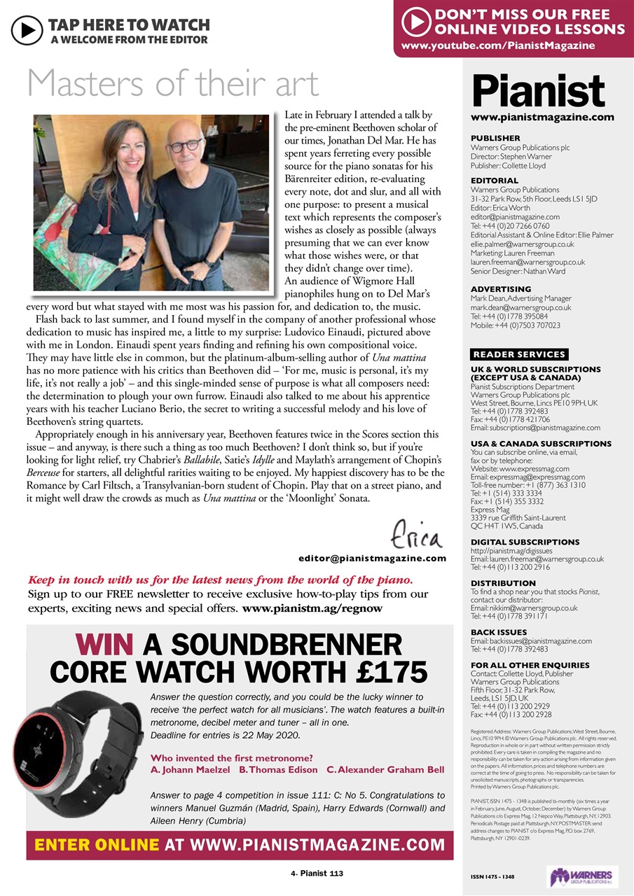 Pianist Preview Pages