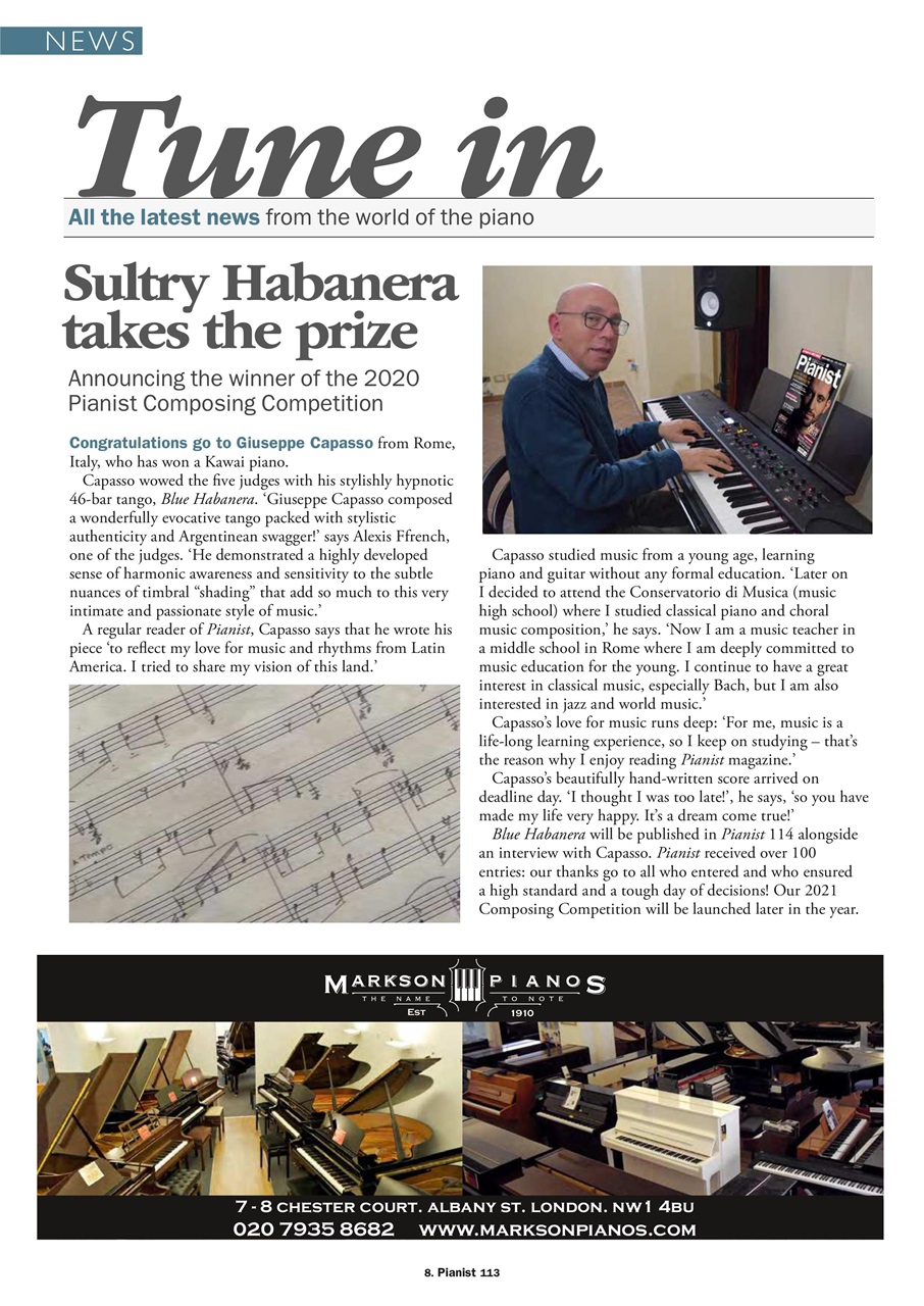 Pianist Preview Pages