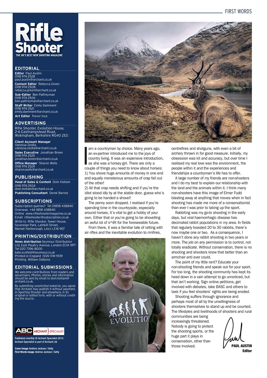 Rifle Shooter Preview Pages