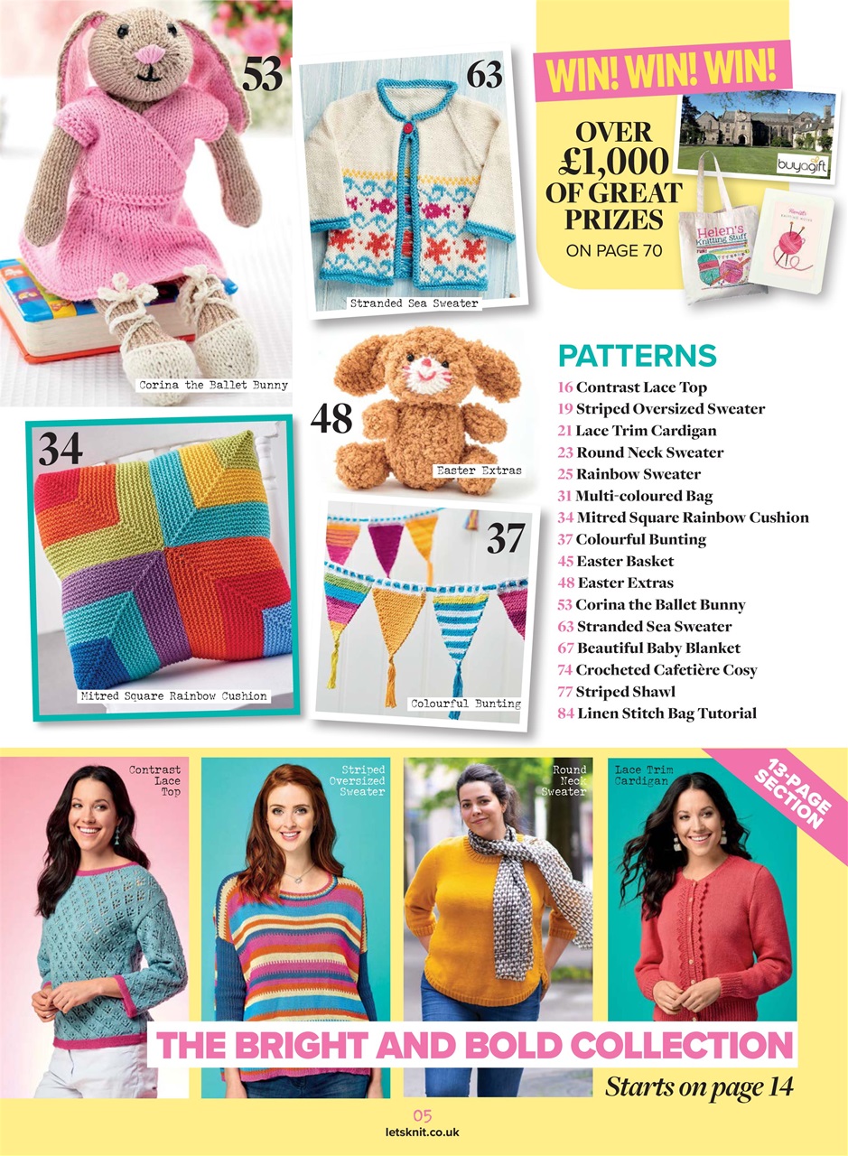 Let's Knit Preview Pages