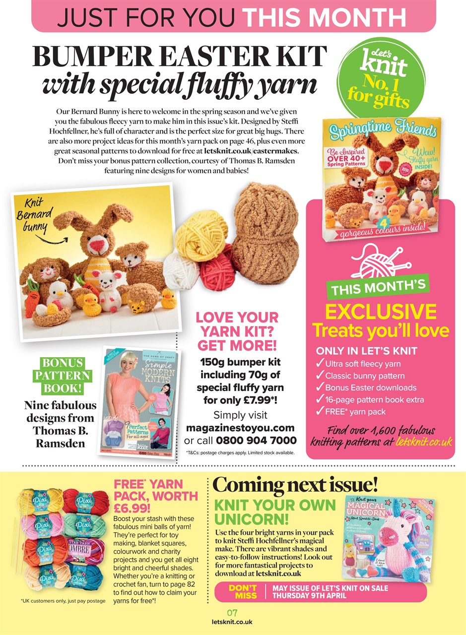 Let's Knit Preview Pages