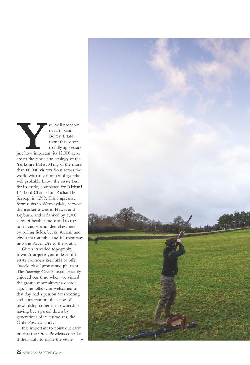 Shooting Gazette Preview Pages