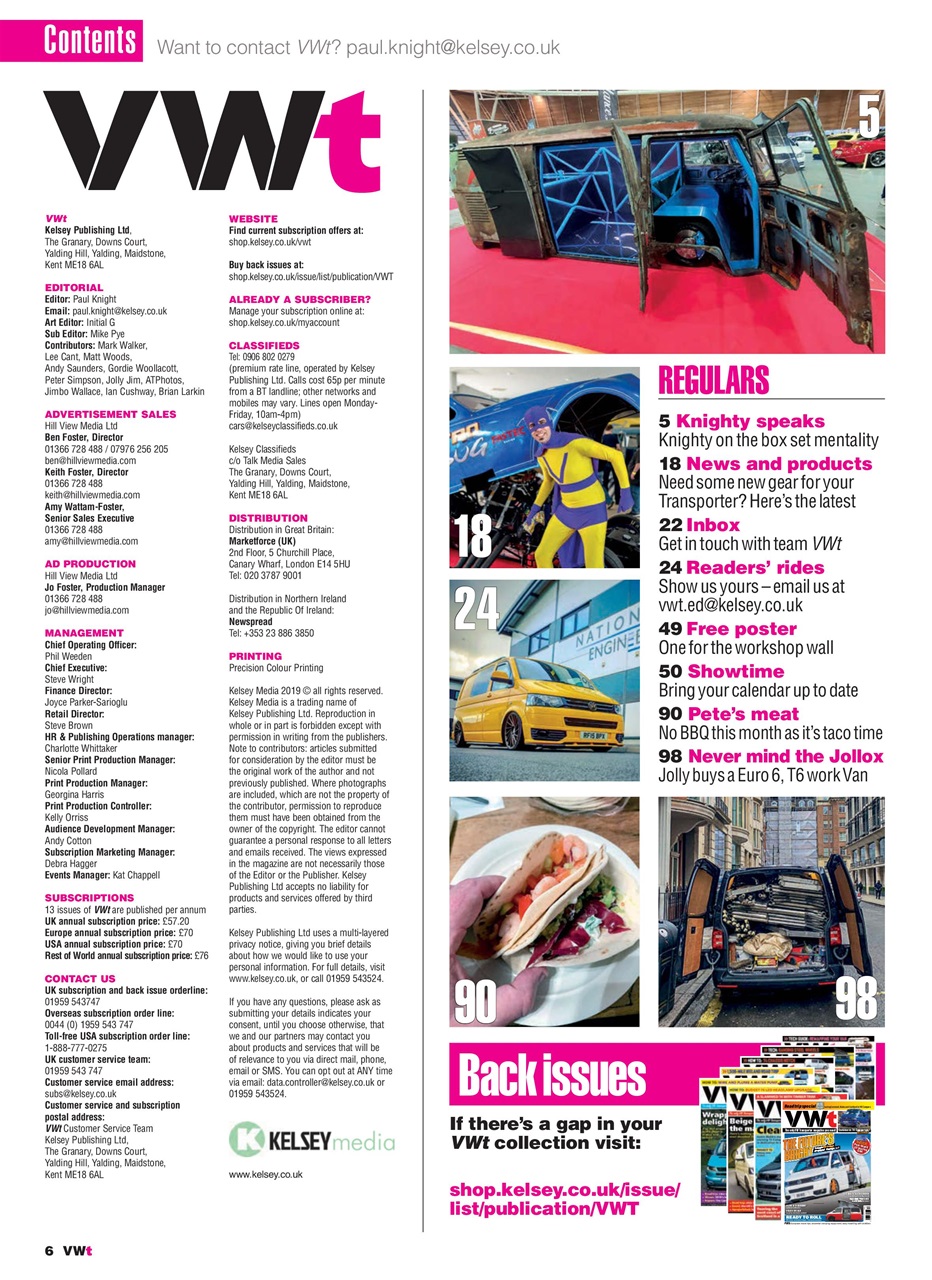 VWt Magazine Preview Pages