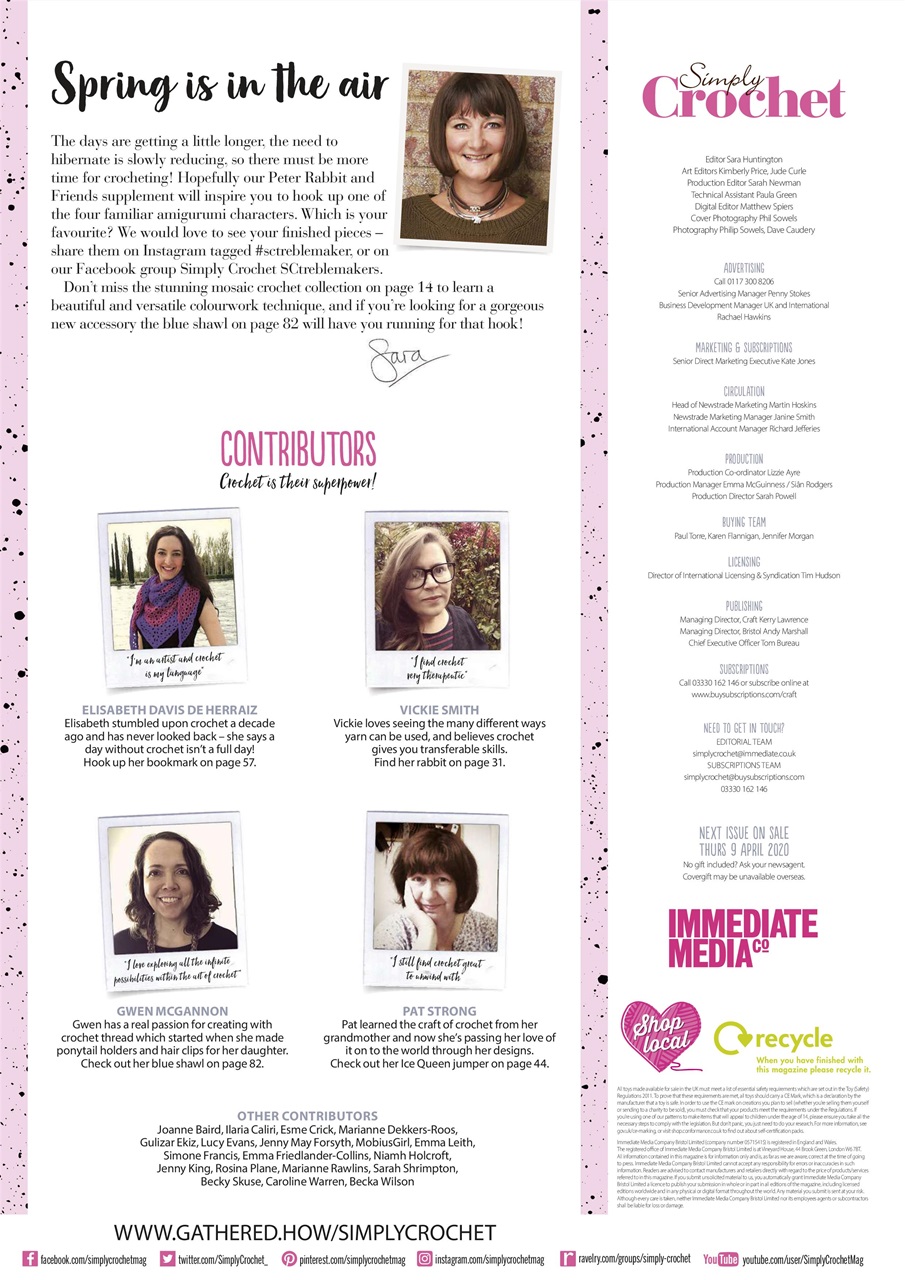 Simply Crochet Preview Pages