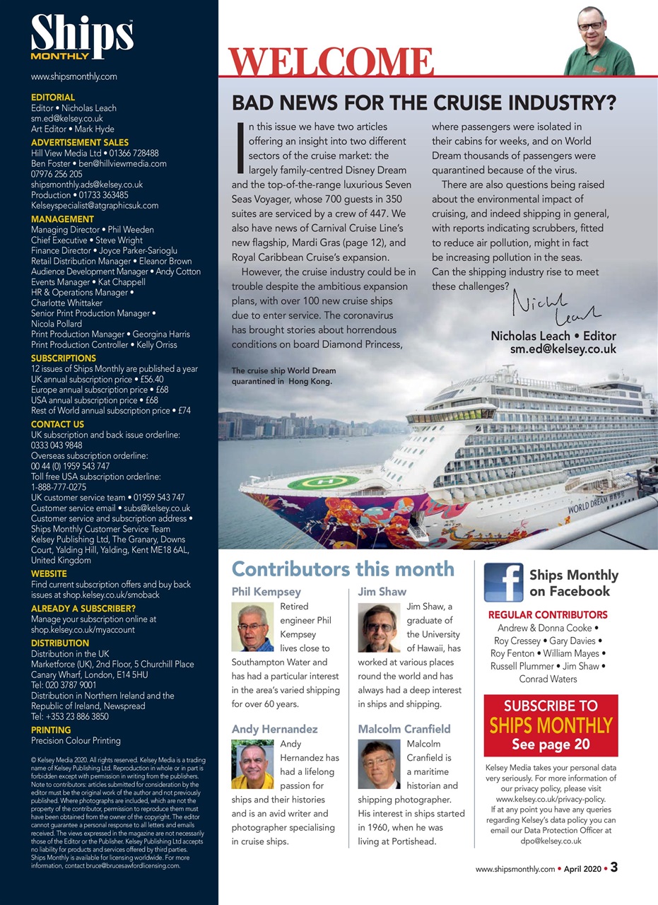 Ships Monthly Preview Pages