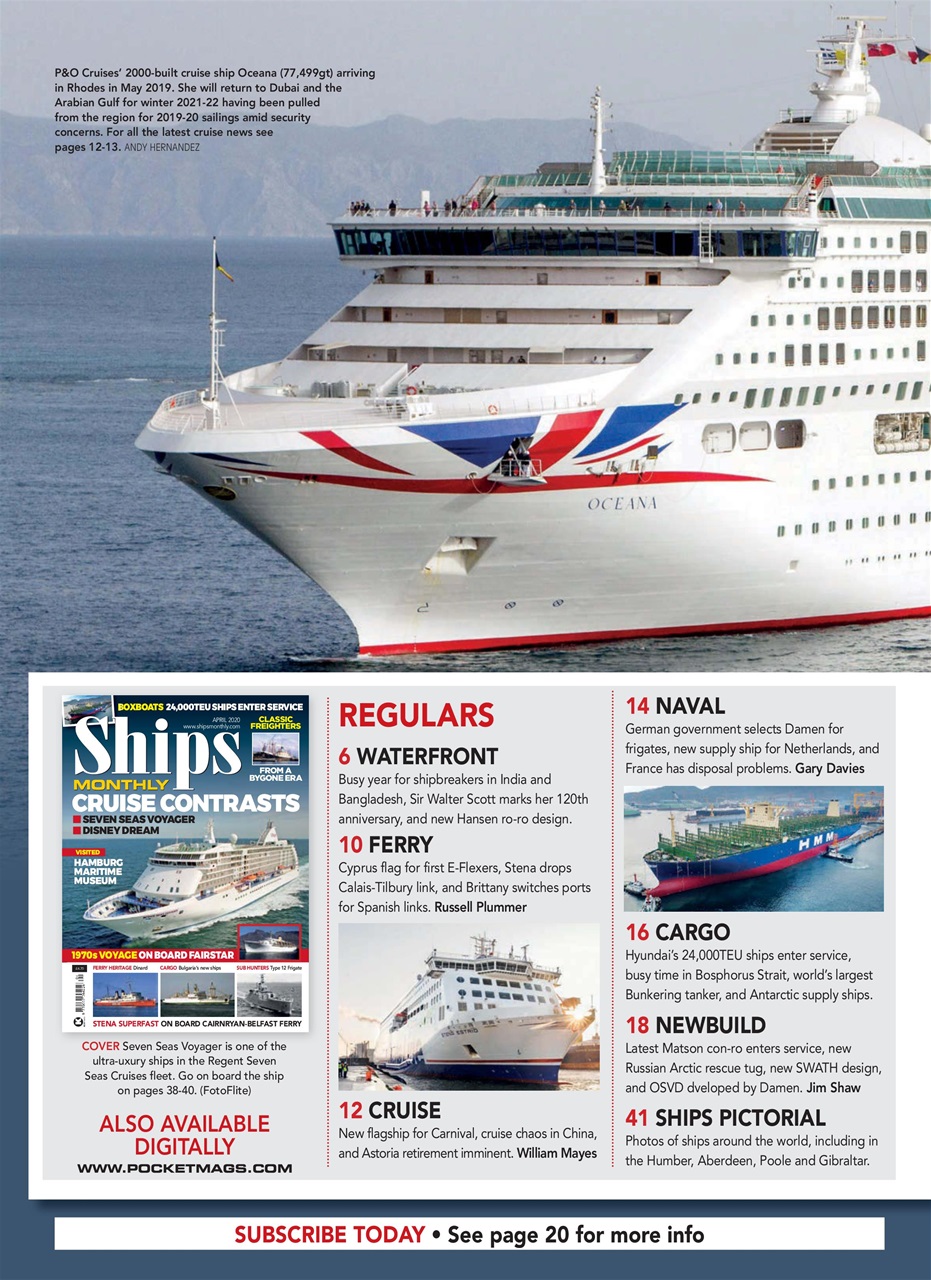 Ships Monthly Preview Pages