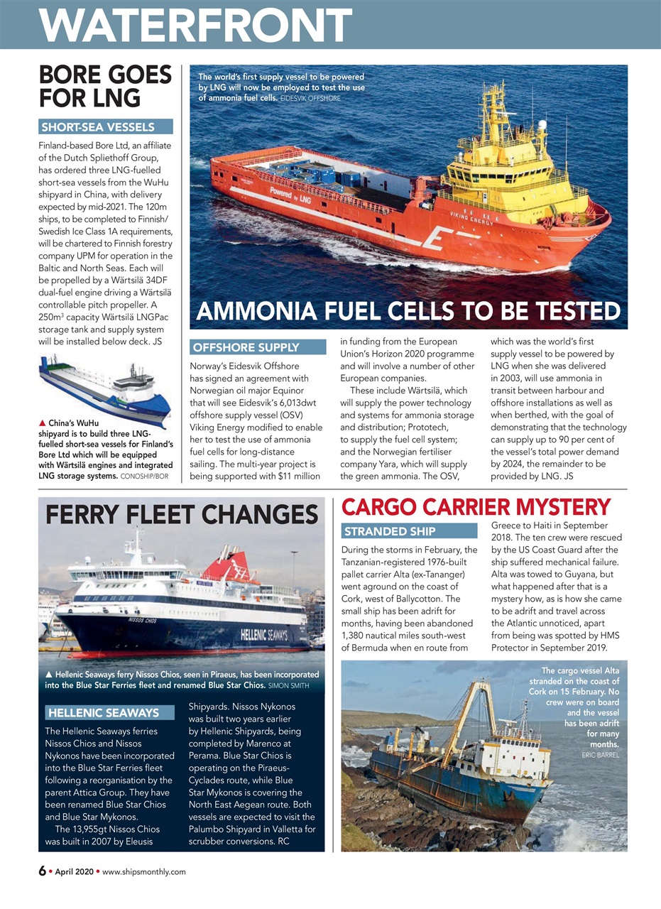 Ships Monthly Preview Pages