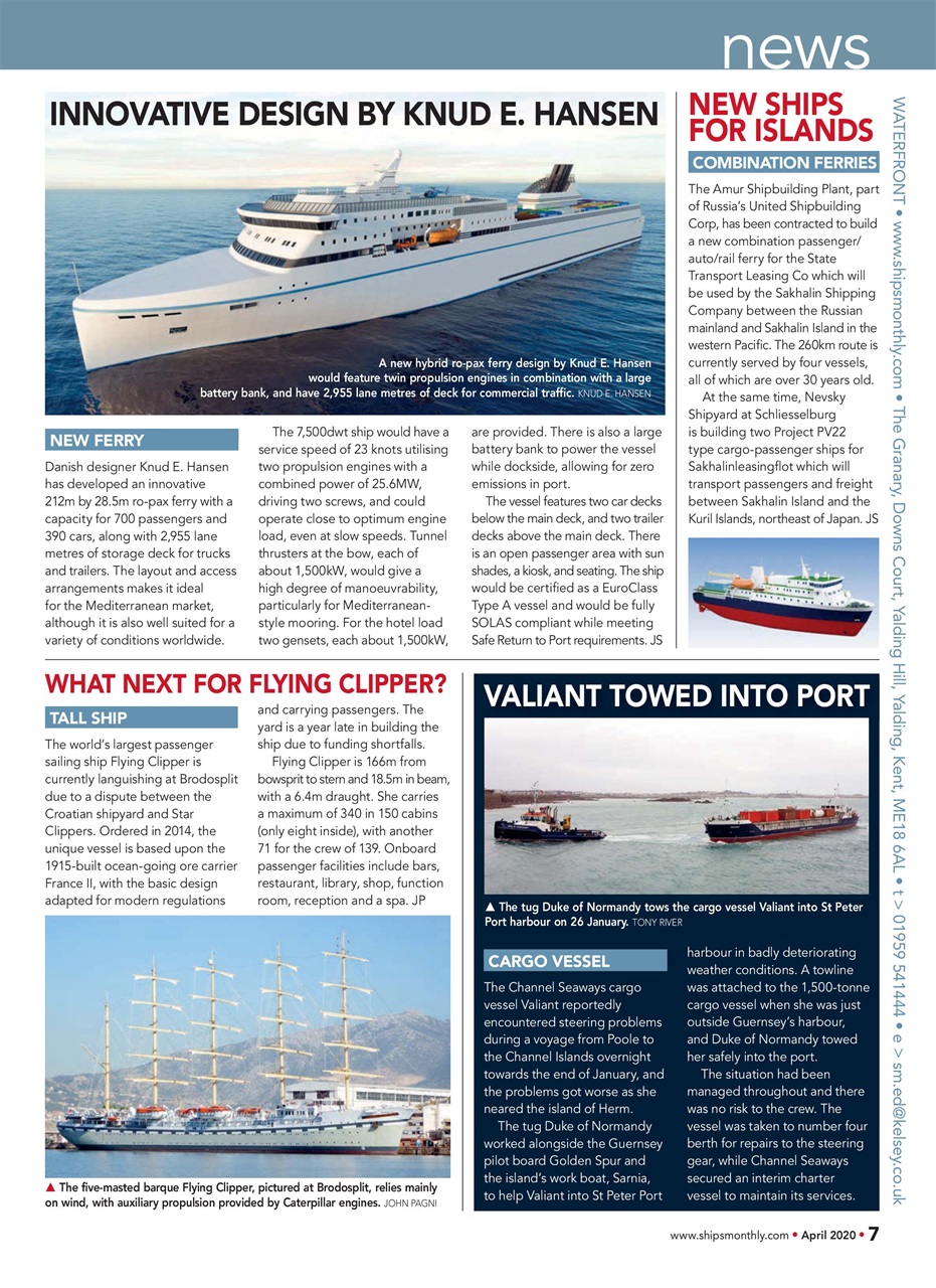 Ships Monthly Preview Pages