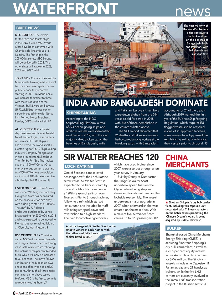 Ships Monthly Preview Pages
