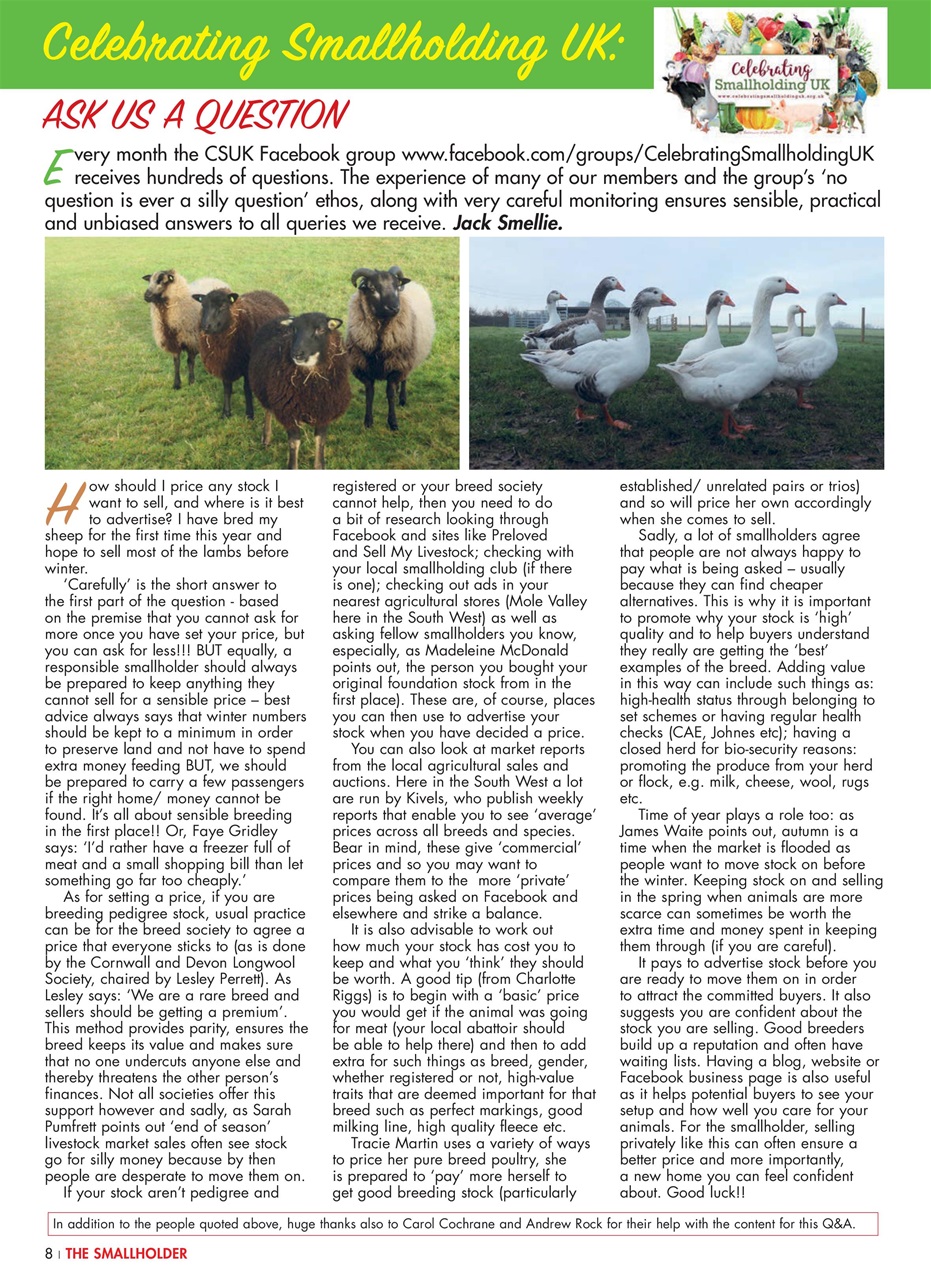 The Smallholder Preview Pages