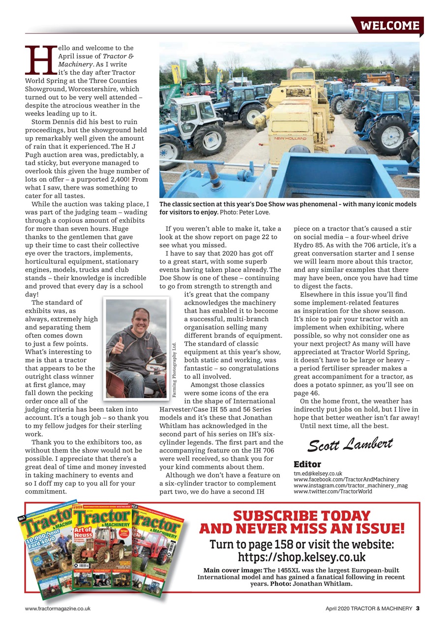 Tractor & Machinery Preview Pages