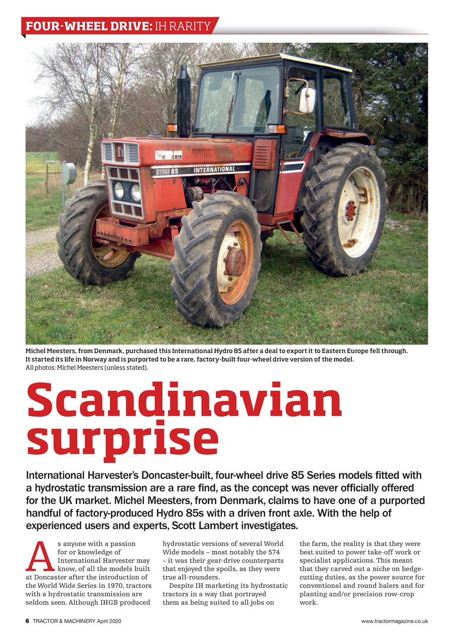 Tractor & Machinery Preview Pages