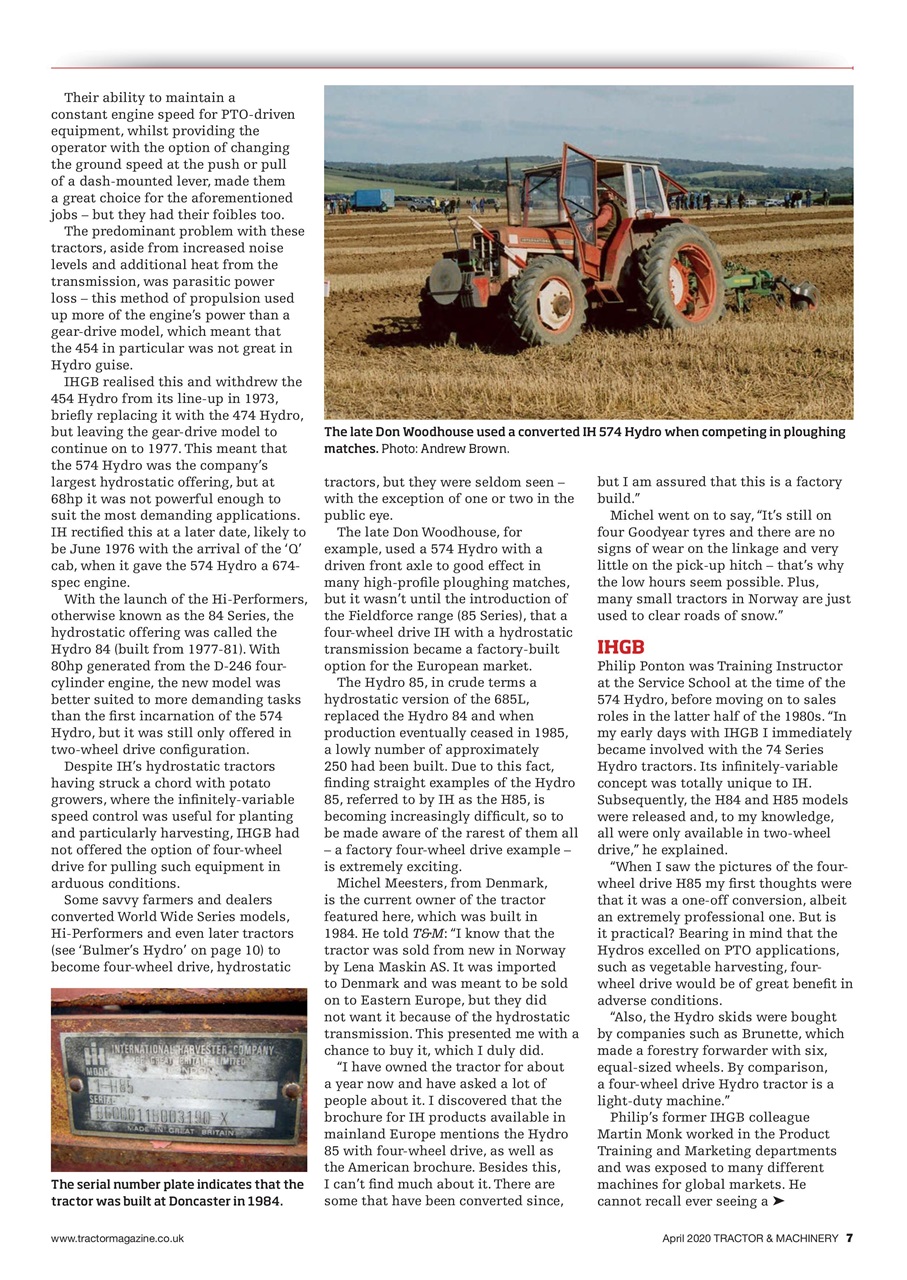Tractor & Machinery Preview Pages