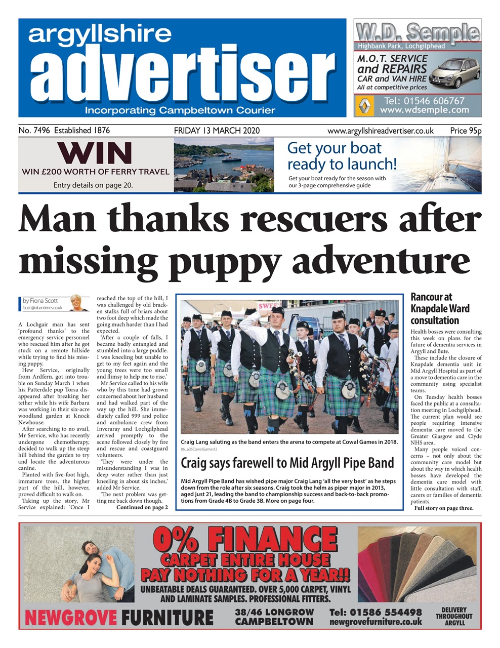Argyllshire Advertiser Preview Pages