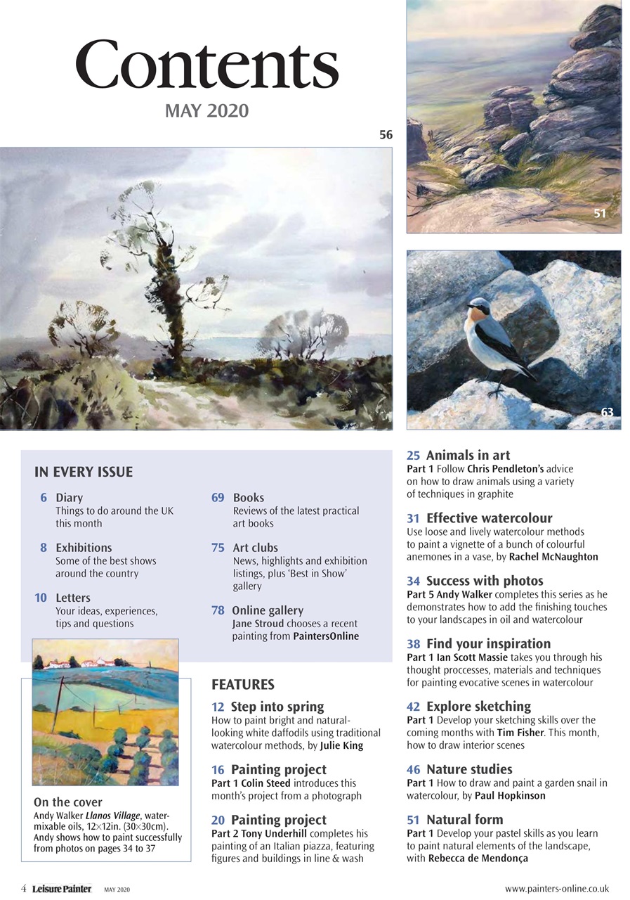 Leisure Painter & The Artist Preview Pages