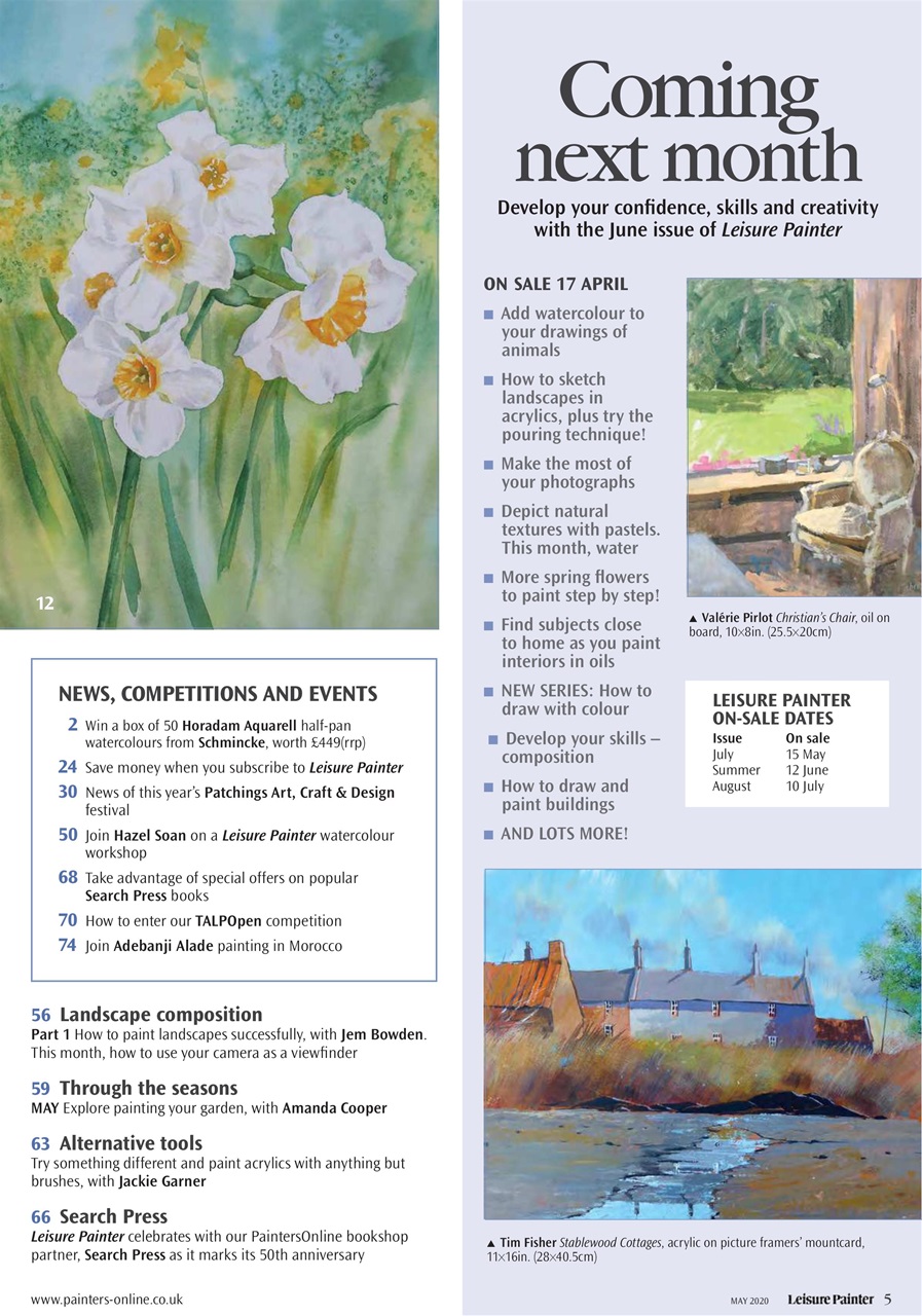 Leisure Painter & The Artist Preview Pages