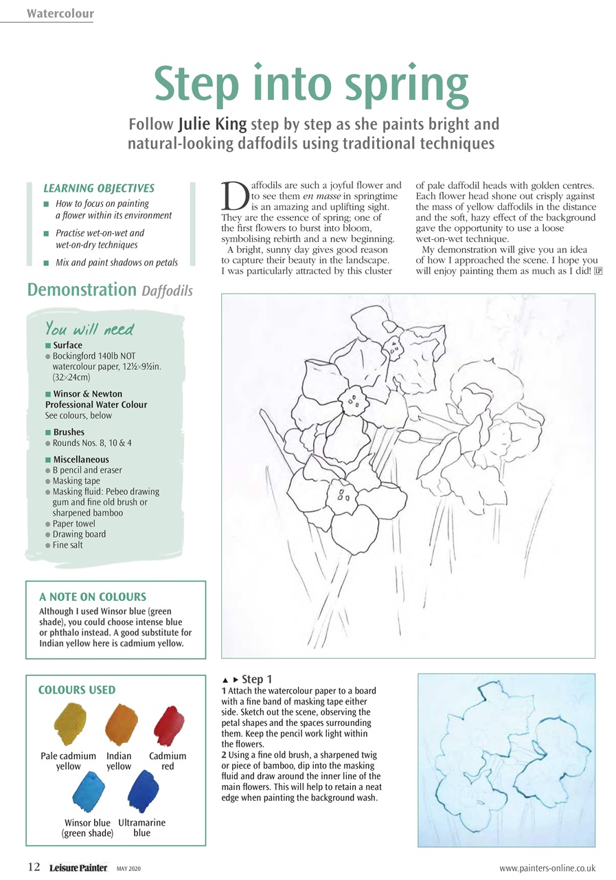 Leisure Painter & The Artist Preview Pages