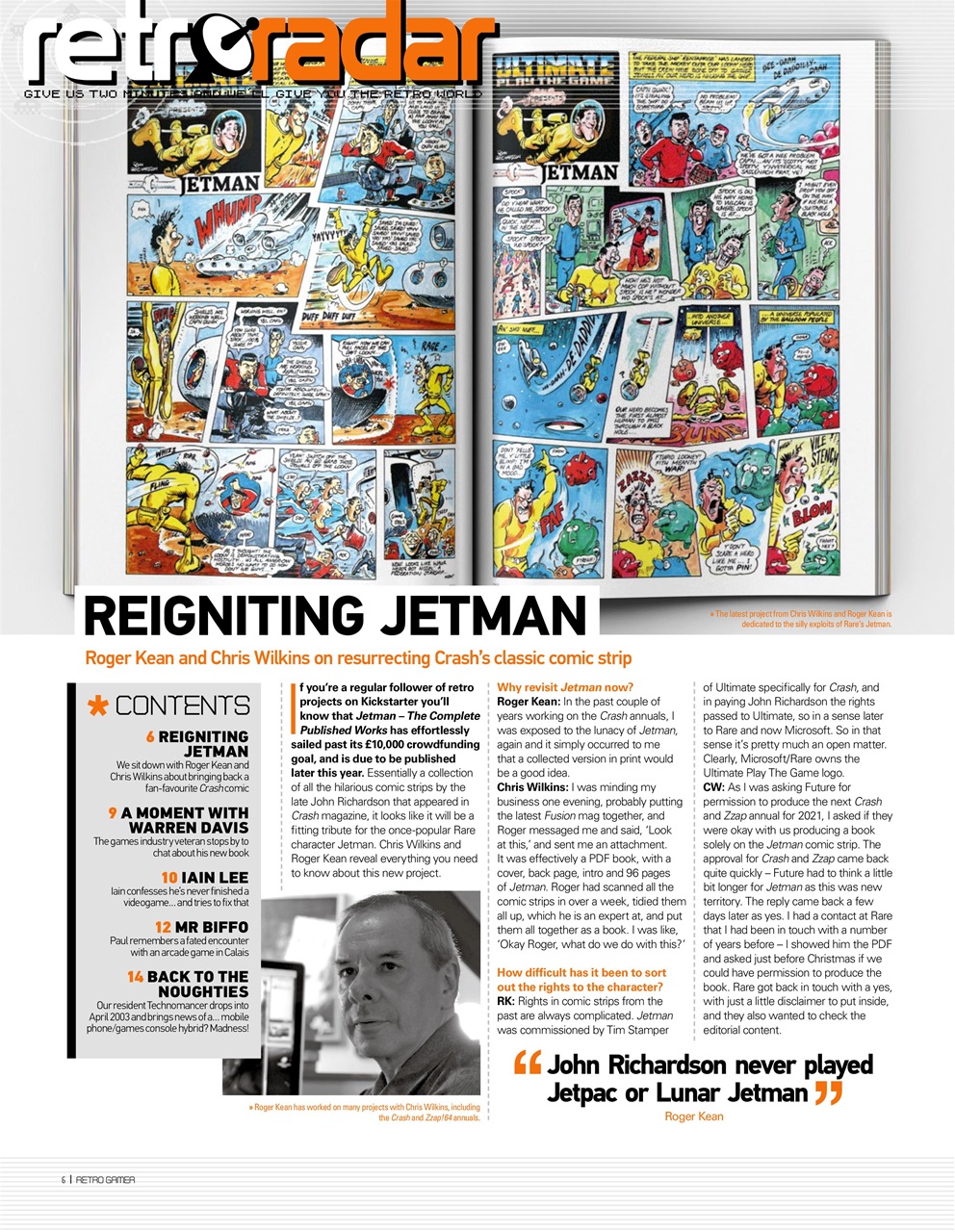 Retro Gamer Preview Pages