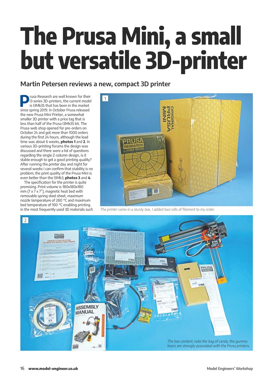 Model Engineer & Workshop Magazine Preview Pages