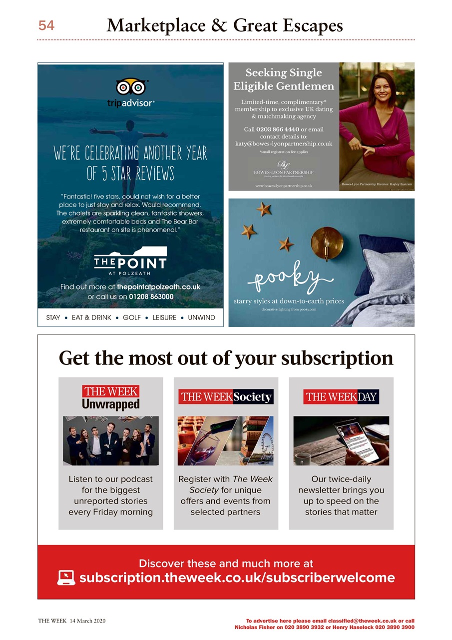 The Week Preview Pages