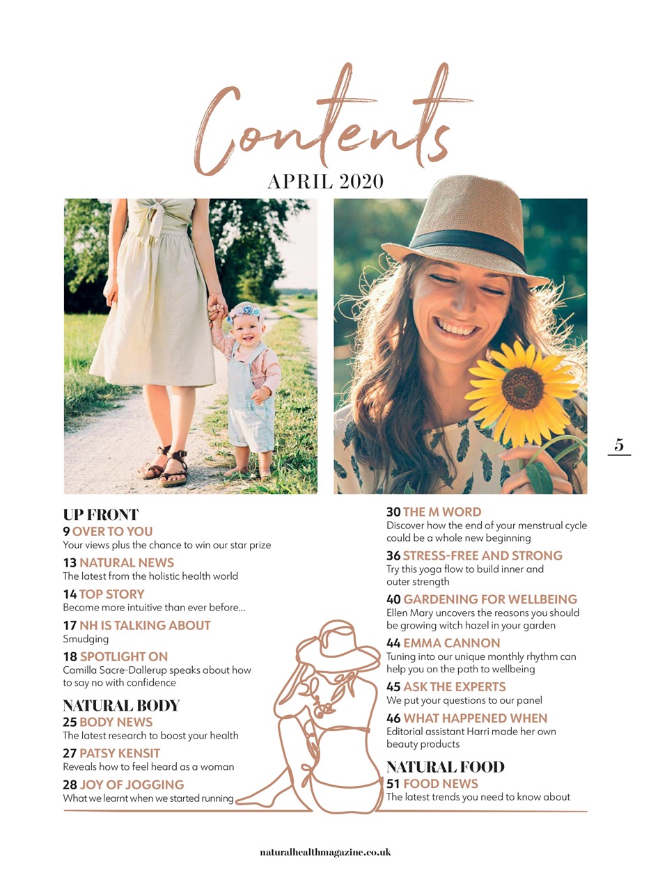 Natural Health Preview Pages