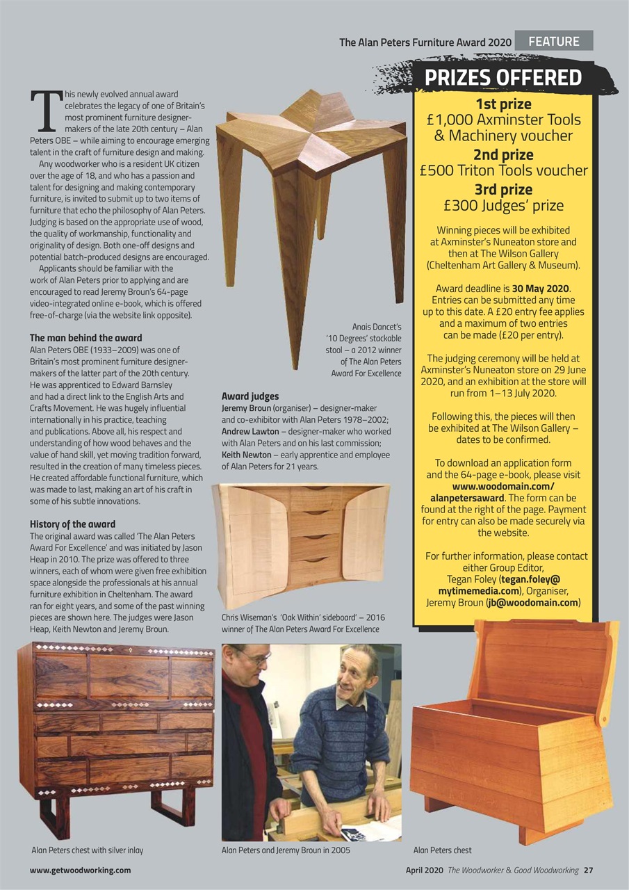 The Woodworker Magazine Preview Pages