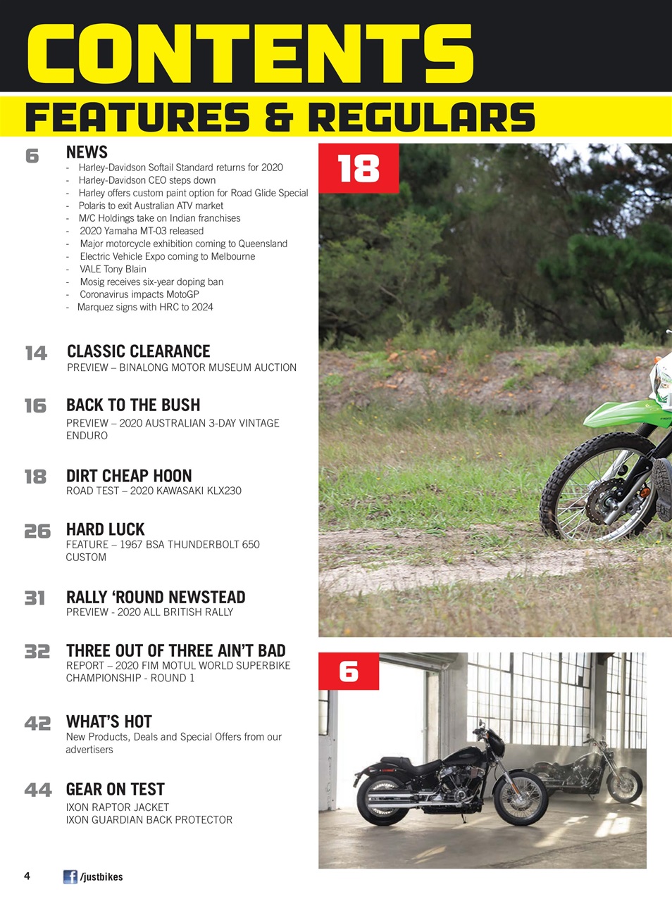 JUST BIKES Preview Pages