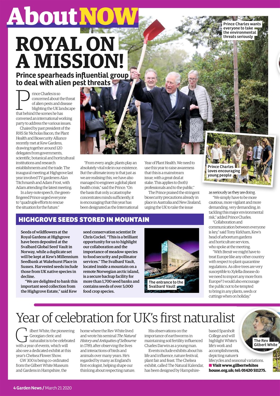 Garden News Preview Pages