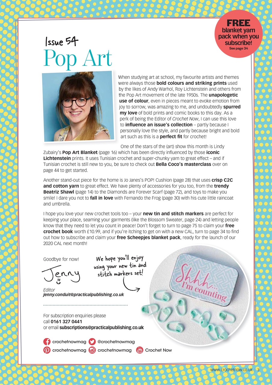 Crochet Now Magazine Preview Pages
