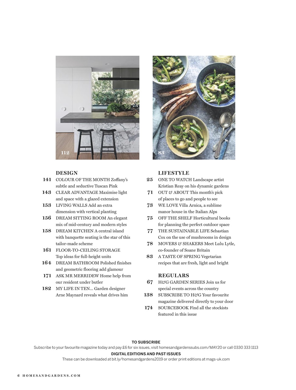 Homes & Gardens Preview Pages
