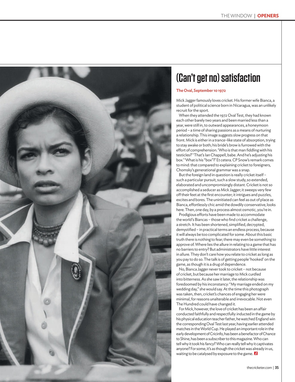 The Cricketer Magazine Preview Pages