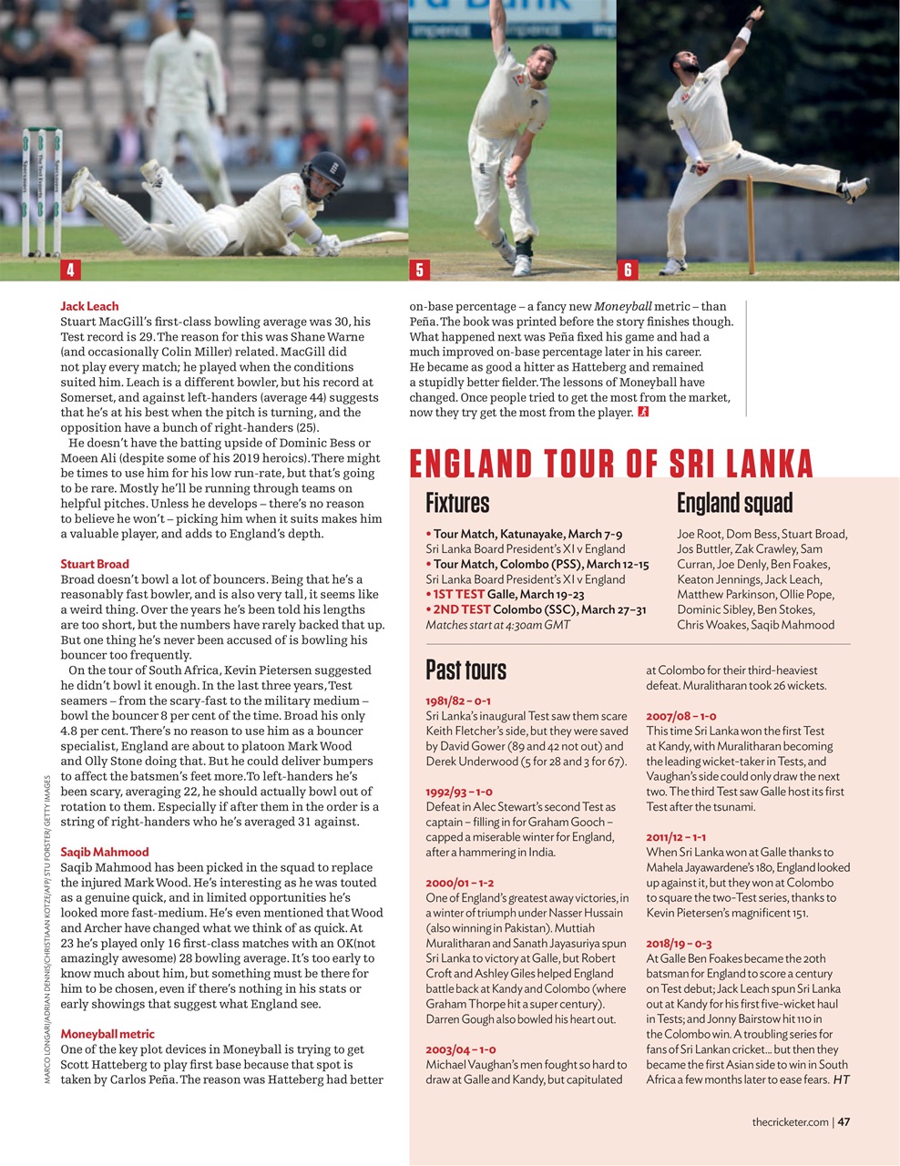 The Cricketer Magazine Preview Pages