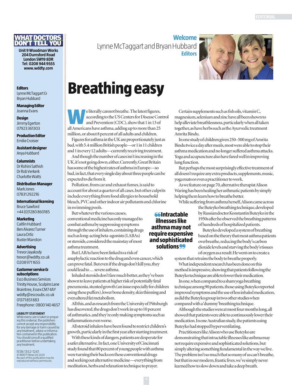 What Doctors Don't Tell You Preview Pages