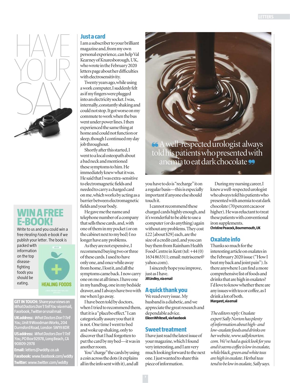 What Doctors Don't Tell You Preview Pages