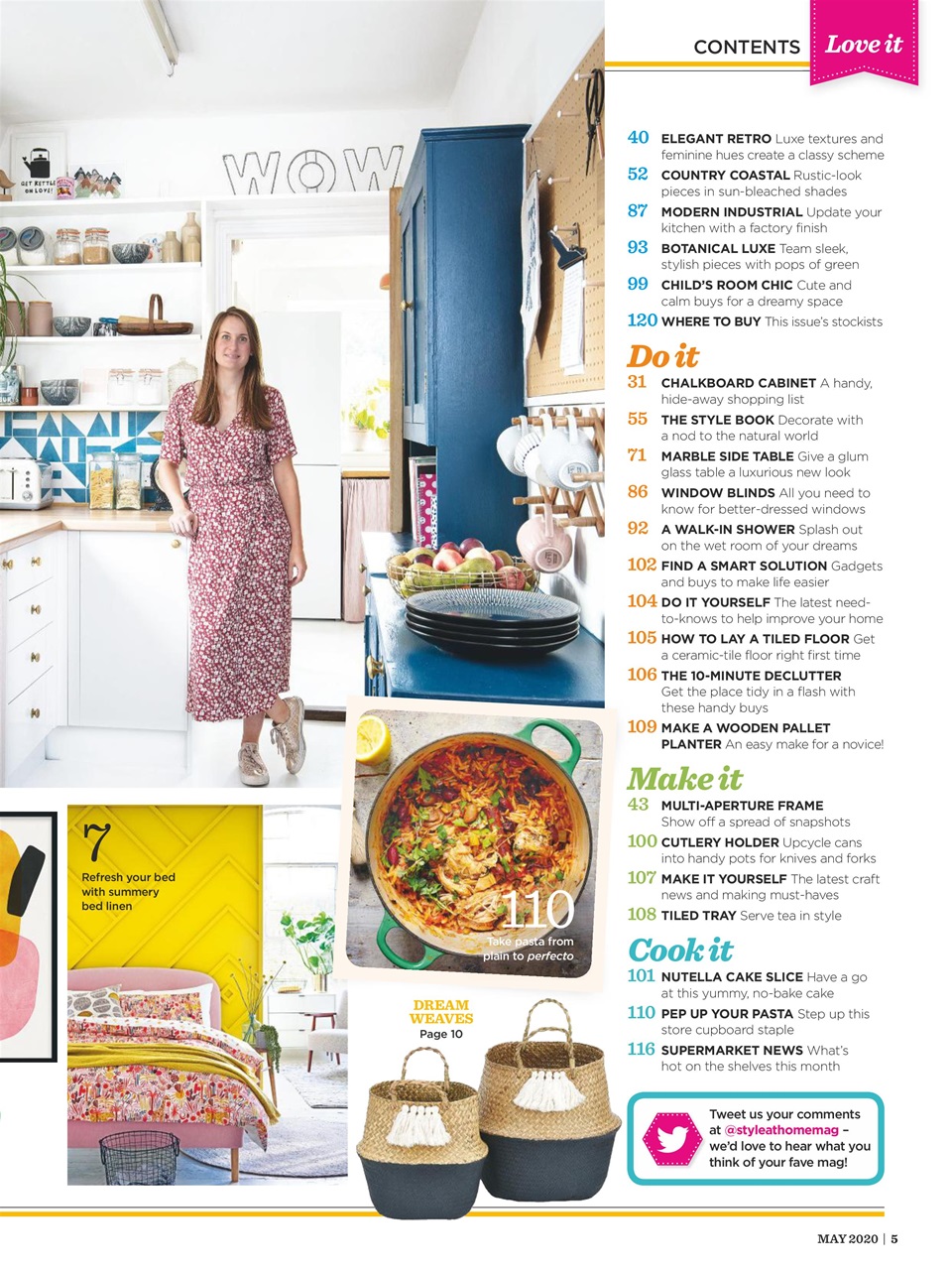 Style at Home Preview Pages