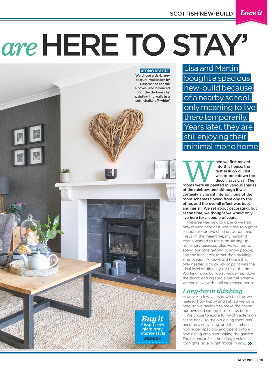 Style at Home Preview Pages