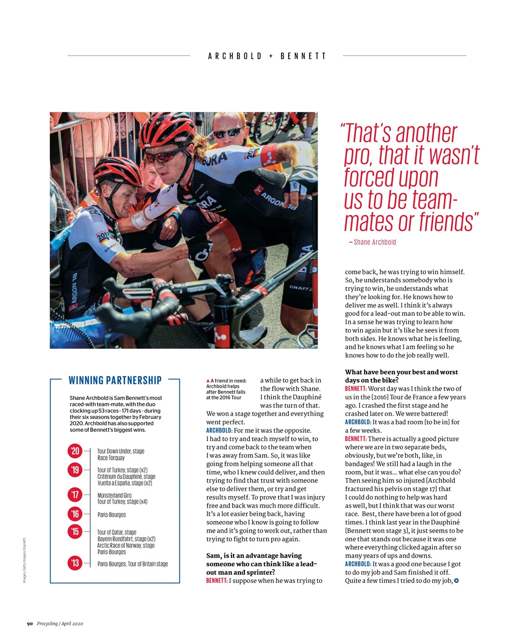 Procycling Preview Pages