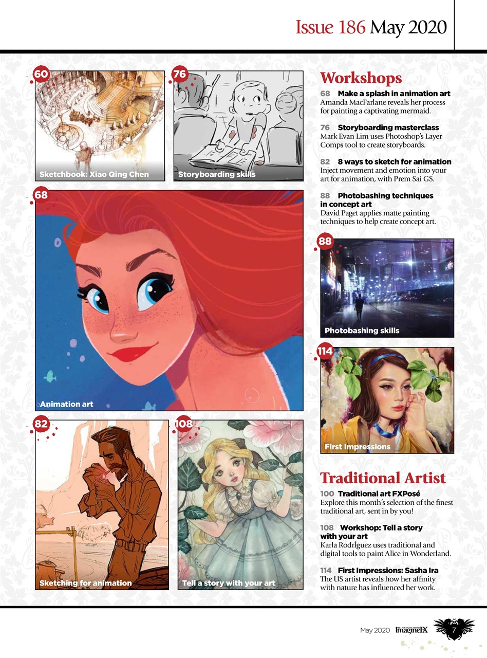 ImagineFX Preview Pages