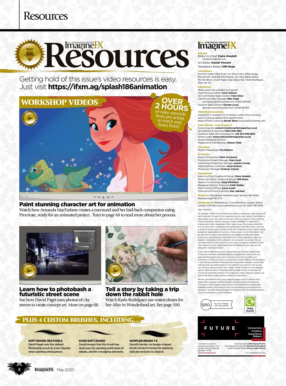 ImagineFX Preview Pages