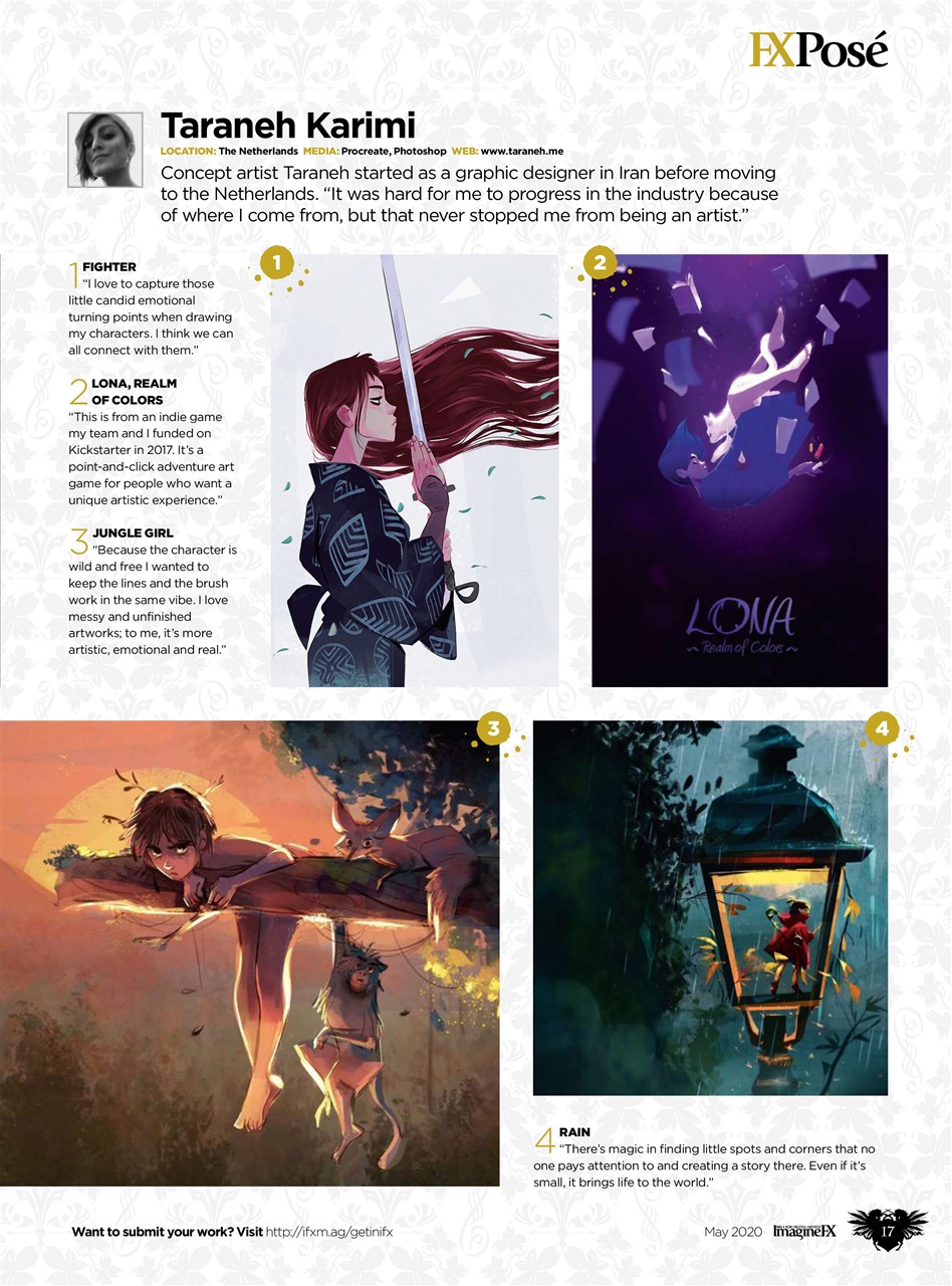 ImagineFX Preview Pages