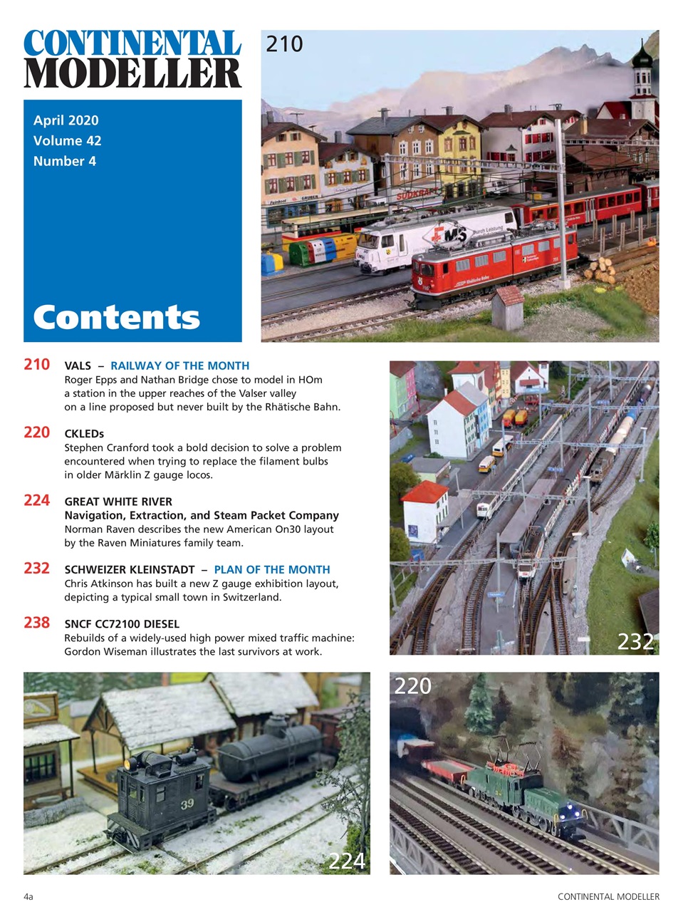 Continental Modeller Preview Pages